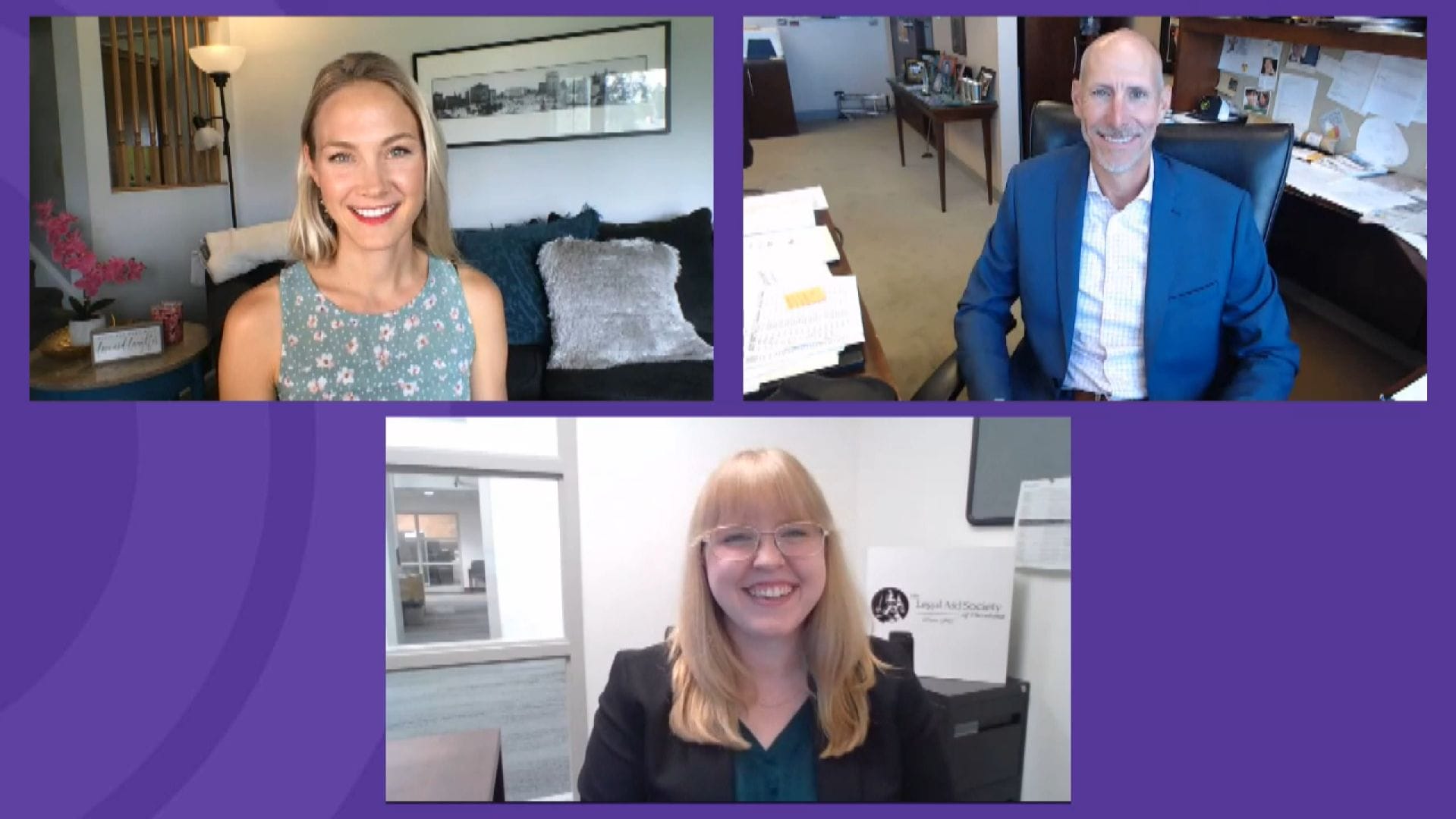 picture of WKYC staff, Camille and Rich