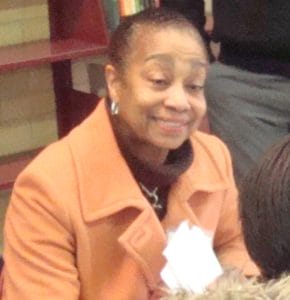 Attorney Annette Butler at a Legal Aid brief advice clinic