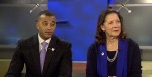 Legal Aid Board Members Aaron O'Brien, Esq. and Mary Jane Trapp, Esq.