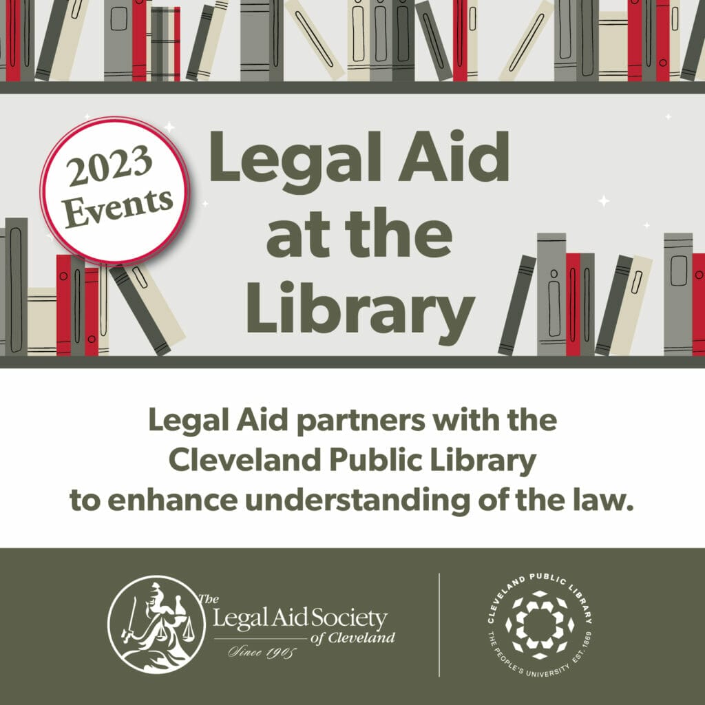 Legal Aid At The Cleveland Public Library In 2023 – Legal Aid Society ...